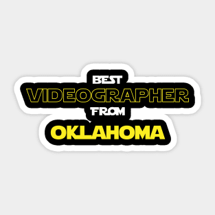 Best Videographer from Oklahoma Sticker